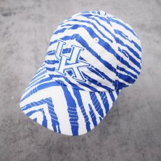 画像1: University of Kentucky ゼブラ柄 スナップバック キャップ (1)