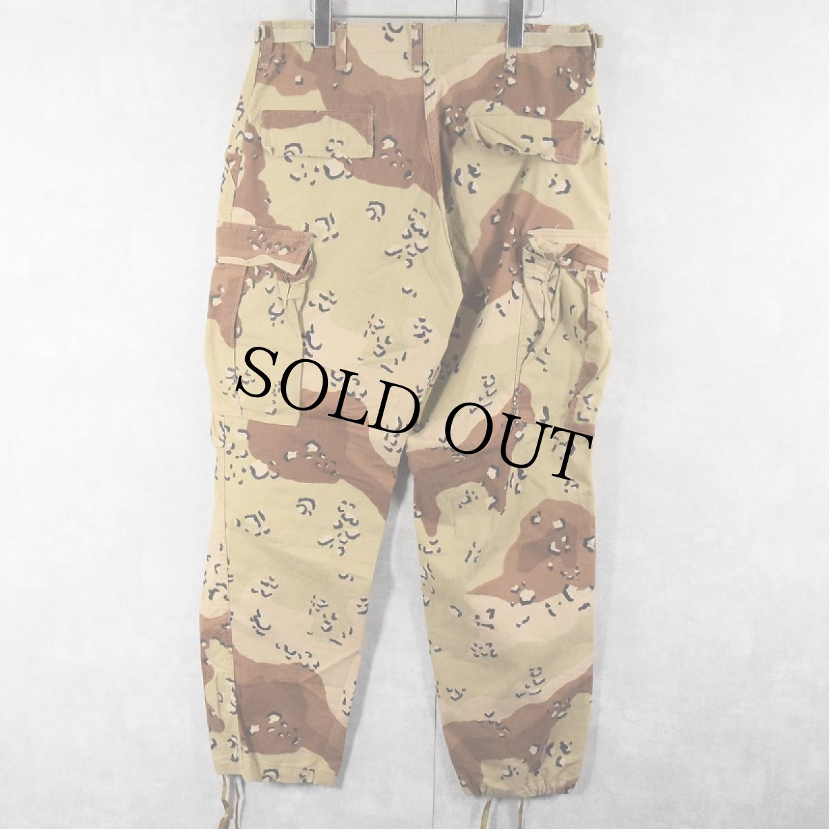 画像2: 90's U.S.ARMY チョコチップカモ コンバットパンツ MEDIUM-REGULAR (2)