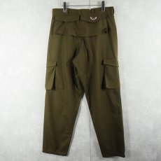 画像2: 80〜90's ITALIAN ARMY モンキーパンツ W33 (2)