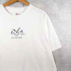 画像2: Ralph Steadman "FLYING DOG" アートプリントTシャツ XL (2)