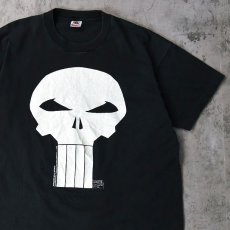 画像1: 90's MARVEL USA製 "THE PUNISHER" アメコミプリントTシャツ BLACK XL (1)
