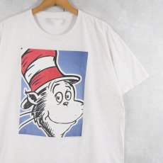 画像1: 90's〜 Dr.Seuss THE CAT IN THE HAT キャラクタープリントTシャツ  (1)