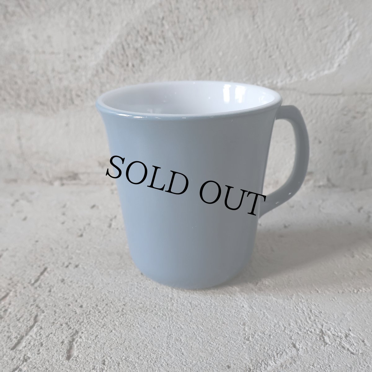 画像1: VINTAGE PYREX コーヒーマグ (1)