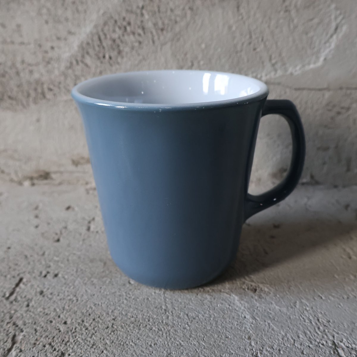 画像1: VINTAGE PYREX コーヒーマグ (1)