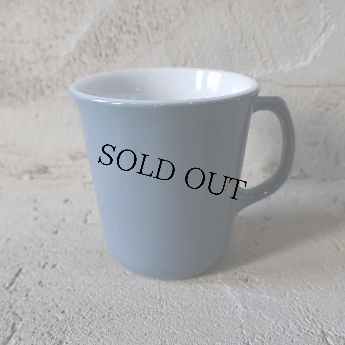 画像1: VINTAGE PYREX コーヒーマグ (1)