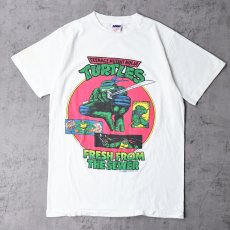 画像1: 90's Teenage Mutant Ninja Turtles USA製 キャラクタープリントTシャツ M (1)