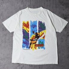 画像1: 90's MARVEL "WOLVERINE" キャラクタープリントTシャツ (1)