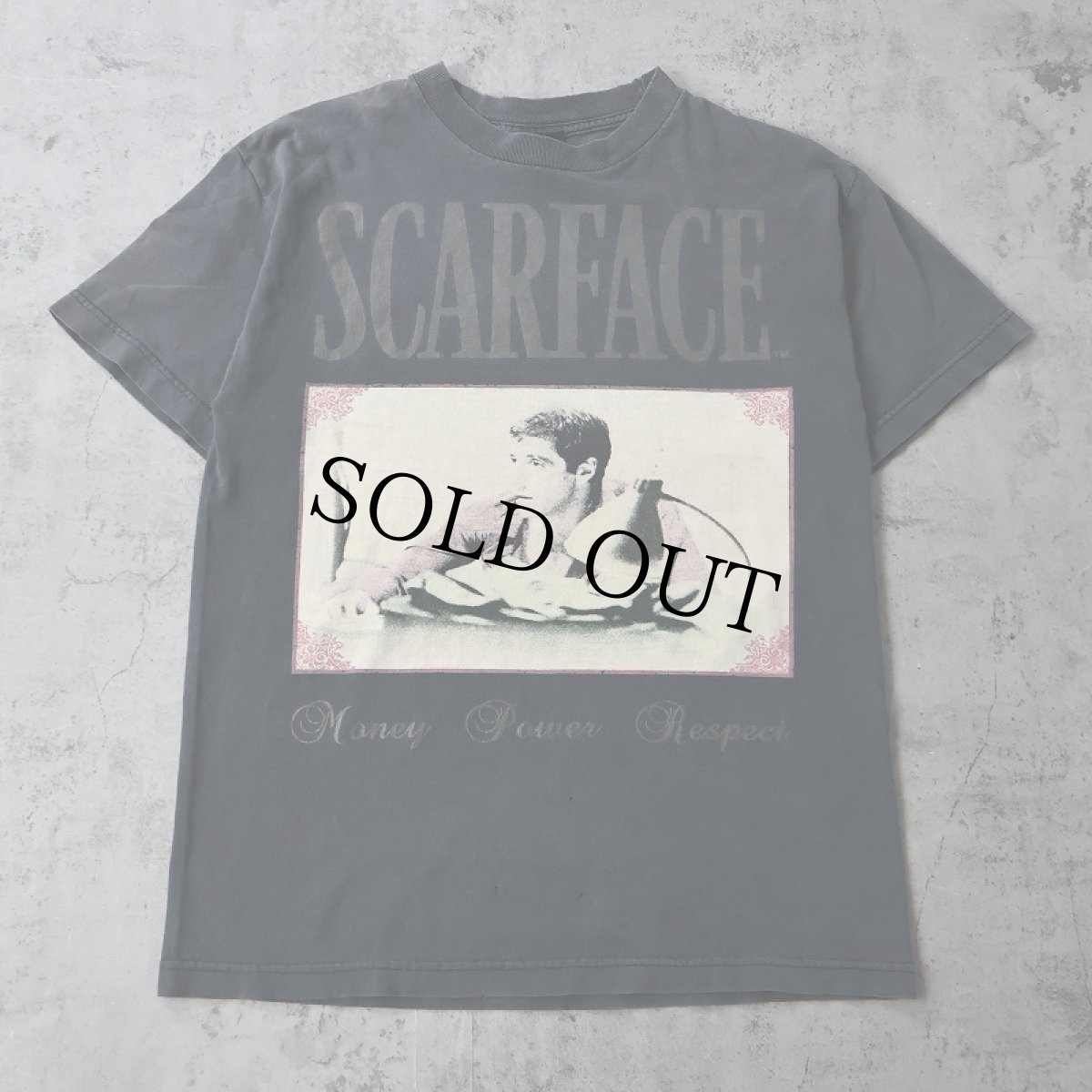 画像1: 2000's SCARFACE 映画プリントTシャツ BLACK M (1)