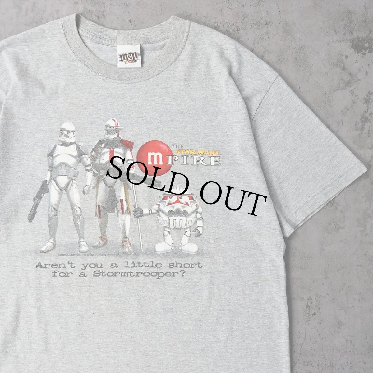 画像1: 2000's STAR WARS×m&m's 映画プリントTシャツ (1)