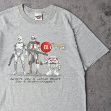 画像1: 2000's STAR WARS×m&m's 映画プリントTシャツ (1)