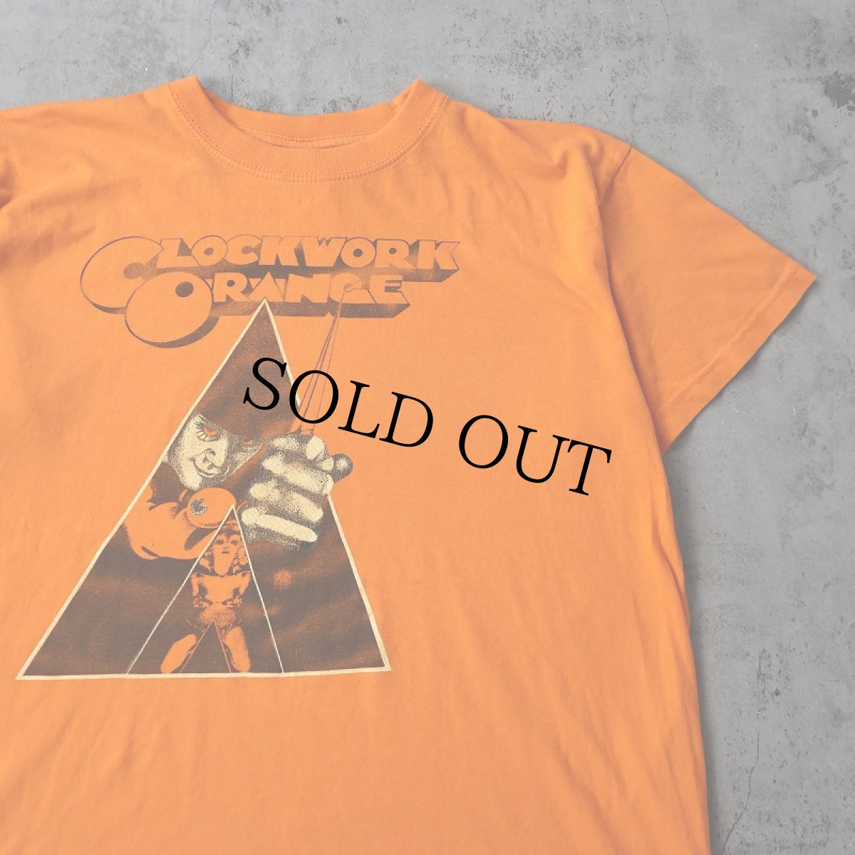 画像1: CLOCKWORK ORANGE 映画プリントTシャツ L (1)