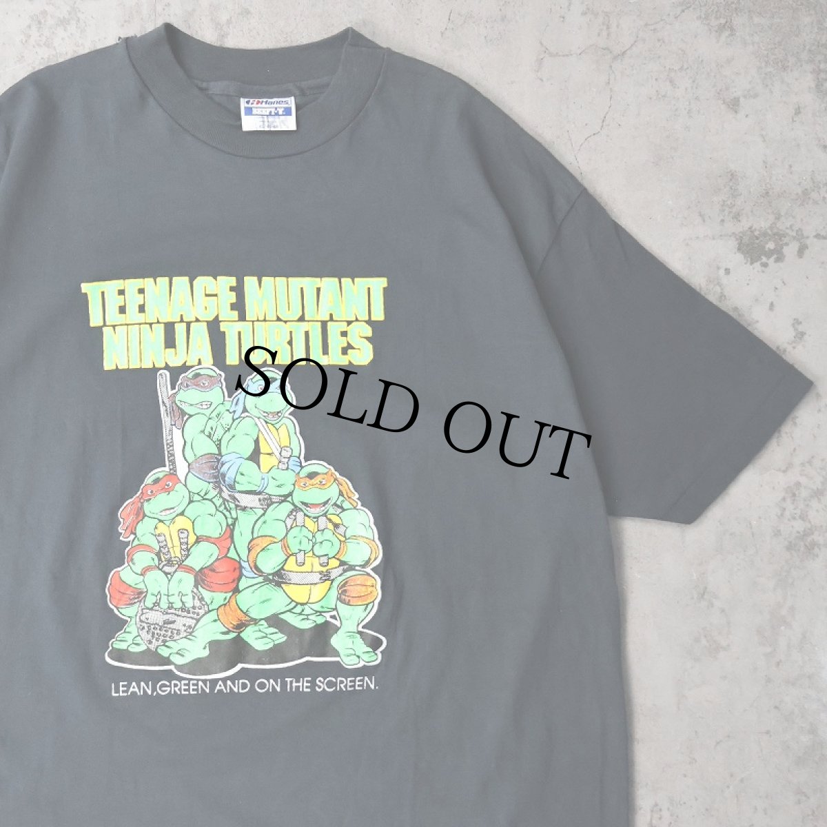 画像1: 80's Teenage Mutant Ninja Turtles USA製 キャラクタープリントTシャツ BLACK XL (1)