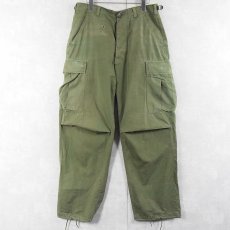画像1: 60's U.S.ARMY コットンポプリン ジャングルファティーグパンツ 3rd SMALL REGULAR (1)