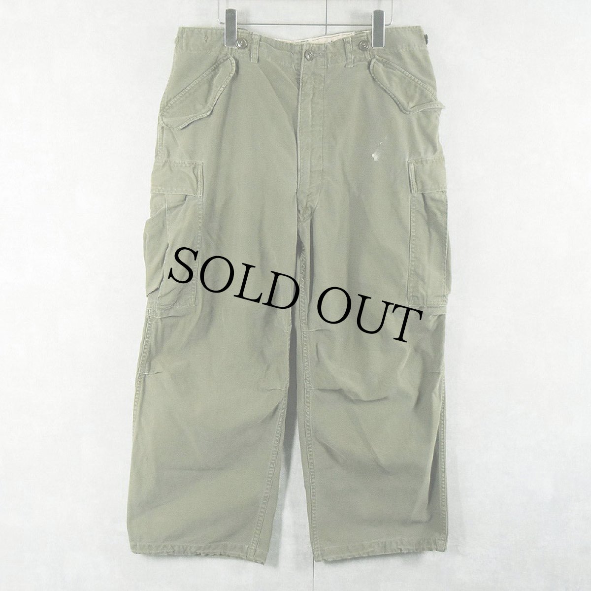 画像1: 50's U.S.ARMY M-51 フィールドパンツ SHORT MEDIUM (1)