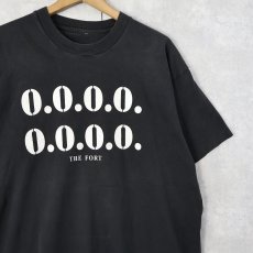 画像1: 90's THE FORT "0.0.0.0." プリントTシャツ BLACK  (1)