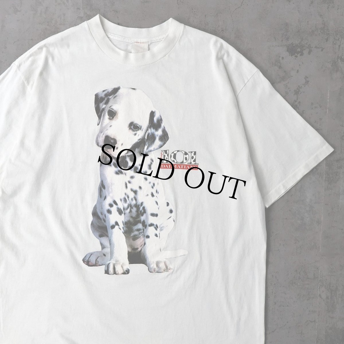 画像1: 90's Disney 101 DALMATIANS 映画プリントTシャツ (1)