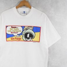 画像1: 90's Marvin the Martian USA製 キャラクタープリントTシャツ L (1)