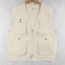 画像1: 90's BANANA REPUBLIC "SAFARI&TRAVEL" サファリベスト L (1)