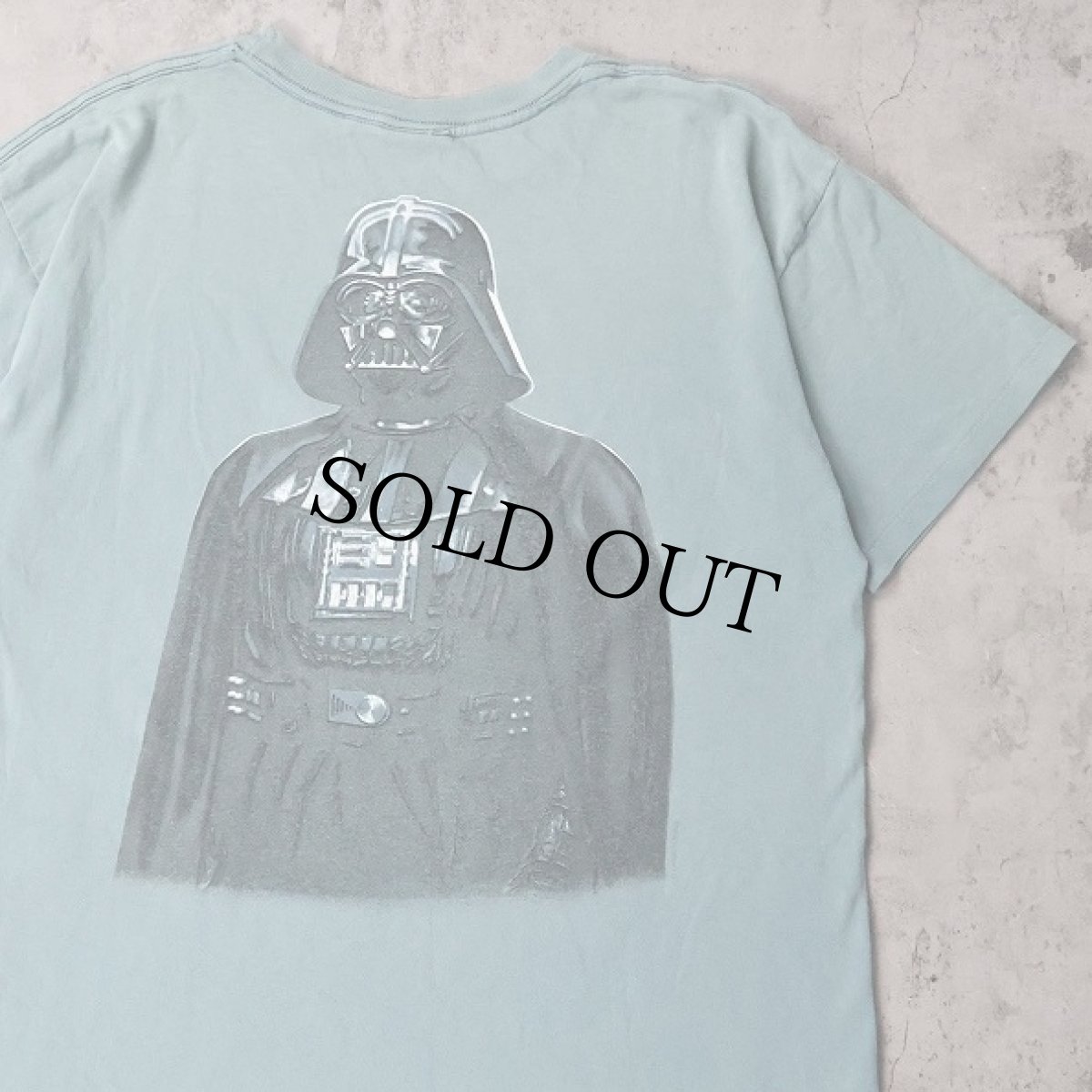 画像1: 90's DARTH VADER USA製 "Calvin Klein" パロディプリントTシャツ L (1)