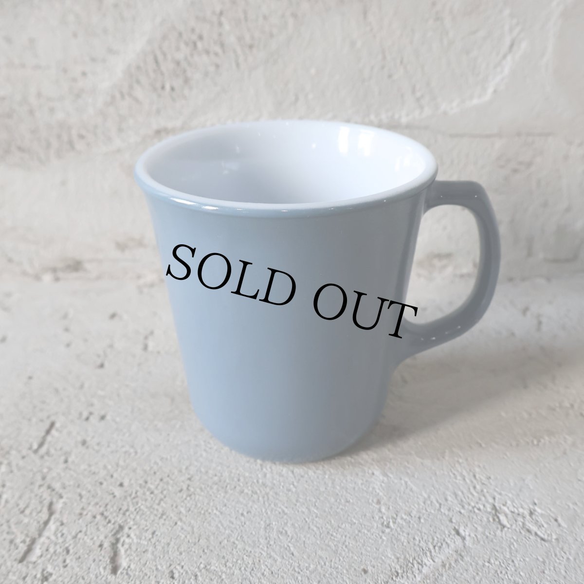 画像1: VINTAGE PYREX コーヒーマグ (1)