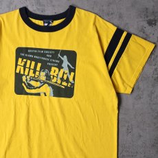 画像1: 2000's KILL BILL アクション映画プリントTシャツ XL (1)