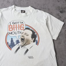 画像1: 80's The Honeymooners USA製 "I GOTTA B-I-I-I-G MOUTH" コメディドラマプリントTシャツ XL (1)