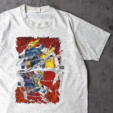 画像1: 90's MARVEL USA製 "GHOST RIDER" アメコミプリントTシャツ XL (1)