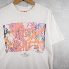 画像1: 90〜2000's RENAISSANCE JAMAICA GRANDE RESORT "PRESERVE" アートプリントTシャツ M (1)
