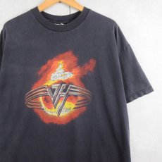 画像1: 2004 VAN HALEN ハードロックバンドツアーTシャツ XL (1)