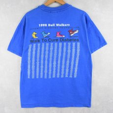 画像2: 90's DELL チャリティーウォークイベントプリントTシャツ L (2)