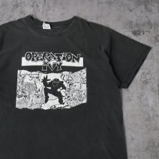 画像1: 90's Operation Ivy パンクロックバンド プリントTシャツ BLACK XL (1)