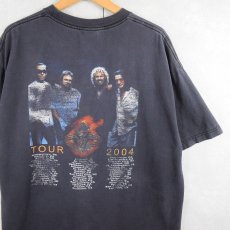 画像2: 2004 VAN HALEN ハードロックバンドツアーTシャツ XL (2)