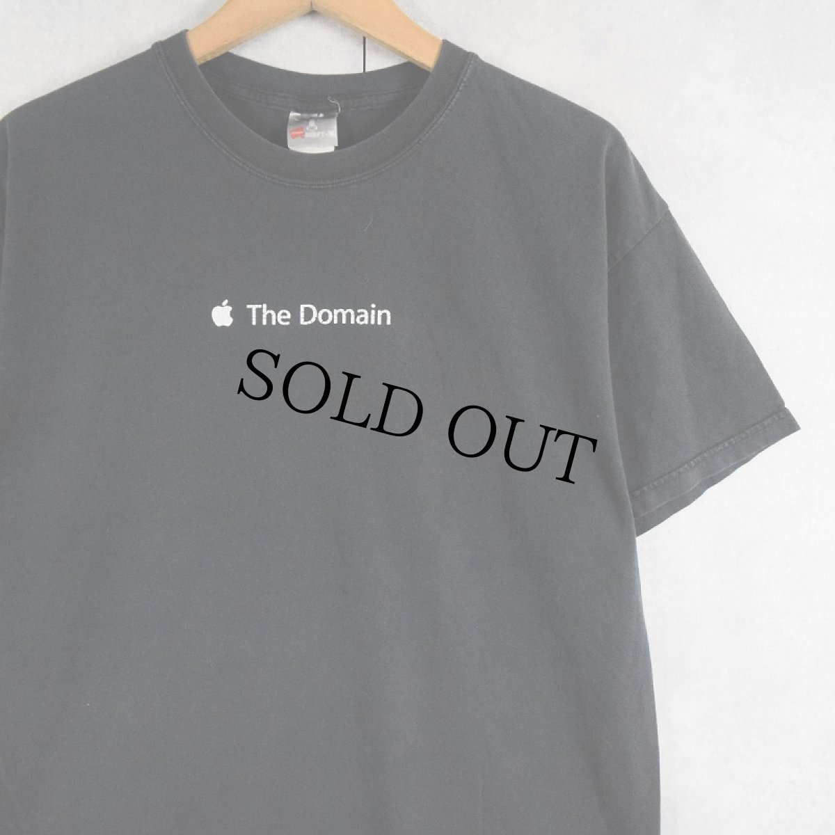 画像1: Apple "The Domain" プリントTシャツ BLACK L (1)