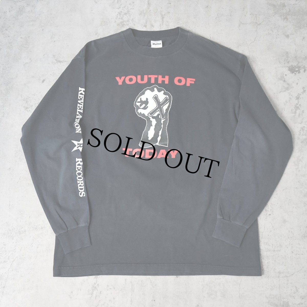 画像1: 90's YOUTH OF TODAY USA製 "POSITIVE OUTLOOK" ハードコアパンクバンド プリントロンT BLACK XL (1)