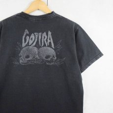 画像2: GOJIRA ヘヴィメタルバンドTシャツ M (2)