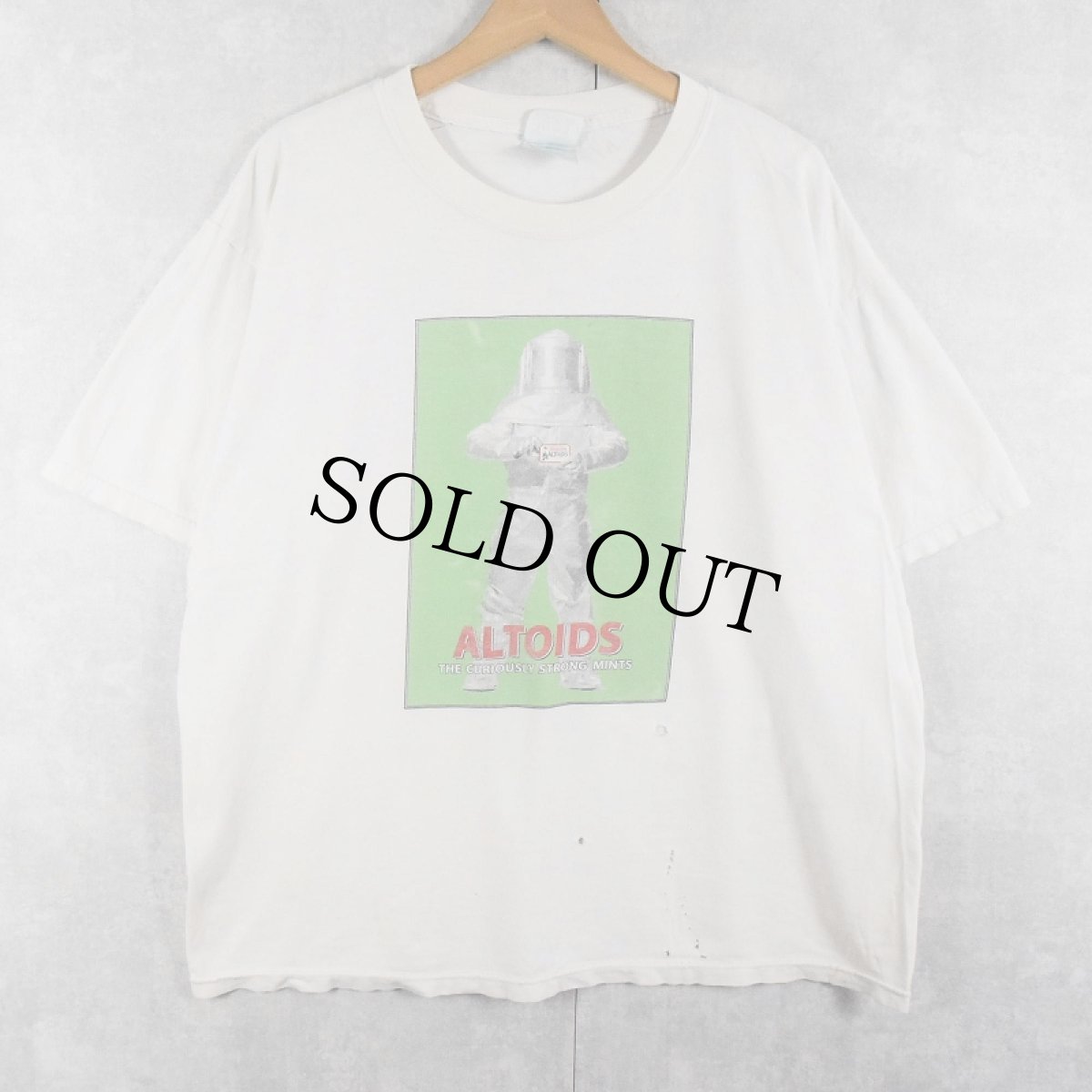 画像1: ALTOIDS ミントタブレットメーカー プリントTシャツ XL (1)
