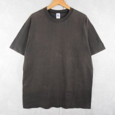 画像1: 80's RUSSELL ATHLETIC USA製 無地Tシャツ XL (1)