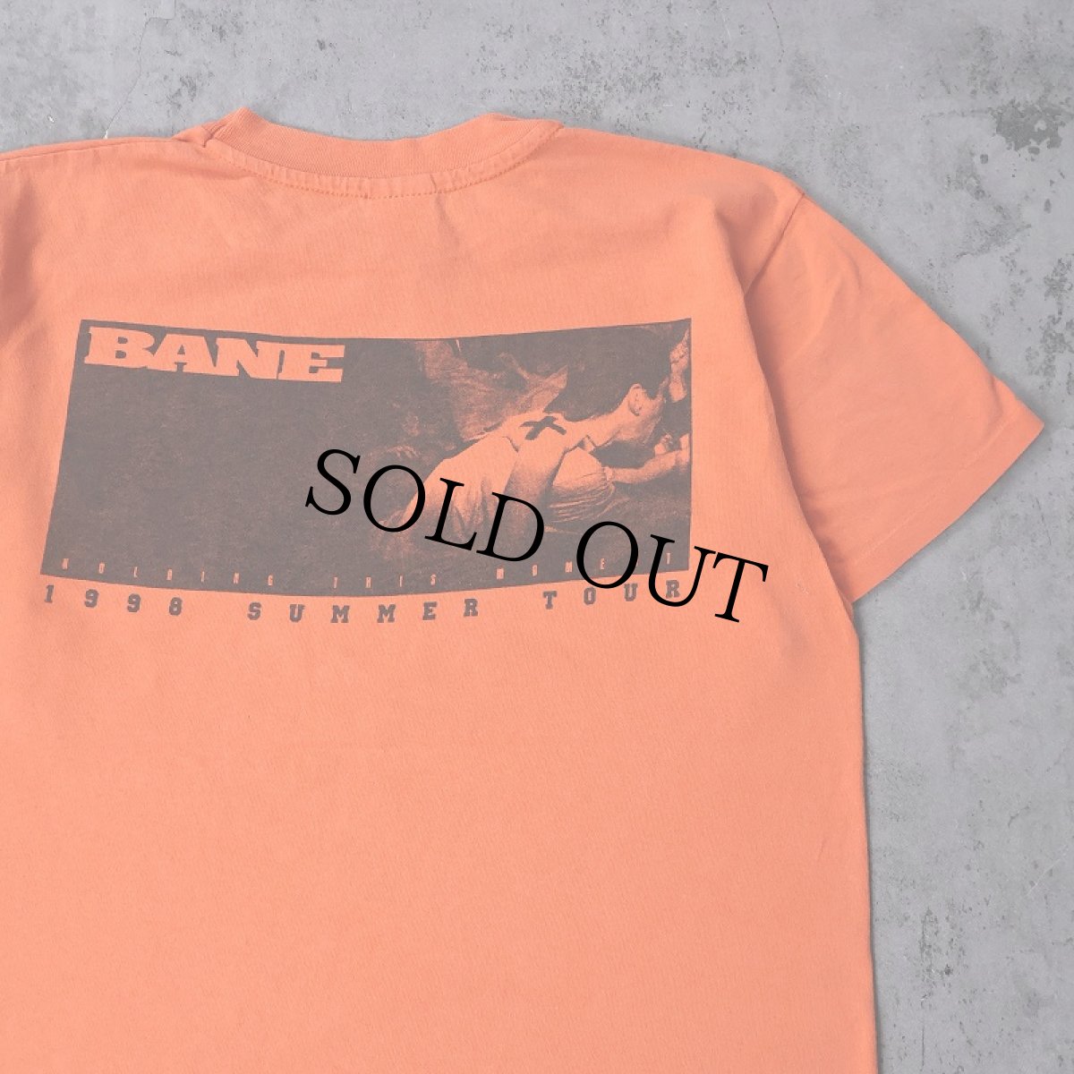 画像1: 90's BANE USA製 ハードコアパンクバンド ツアープリントTシャツ M (1)