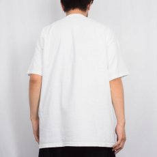 画像3: 90's LAKE STREET SHIRT USA製 宗教プリントTシャツ XL (3)