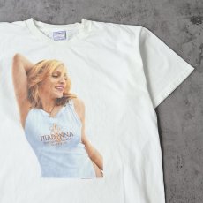 画像1: 2000's MADONNA シンガーソングライター ツアープリントTシャツ XL (1)