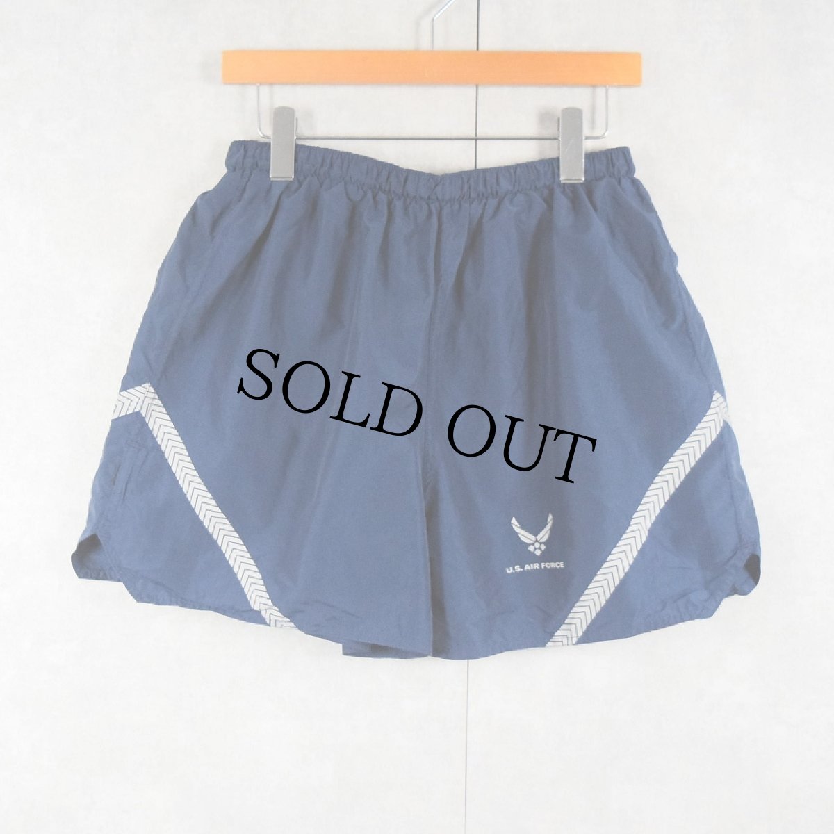画像1: U.S.AIR FORCE PTU トレーニングショーツ LARGE (1)