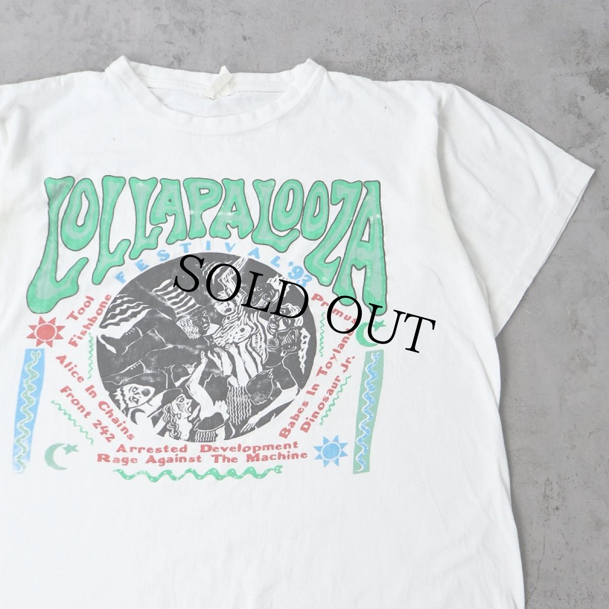 画像1: 90's LOLLAPALOOZA ロックフェスティバル プリントTシャツ (1)