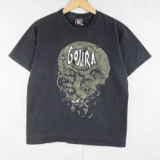 画像1: GOJIRA ヘヴィメタルバンドTシャツ M (1)