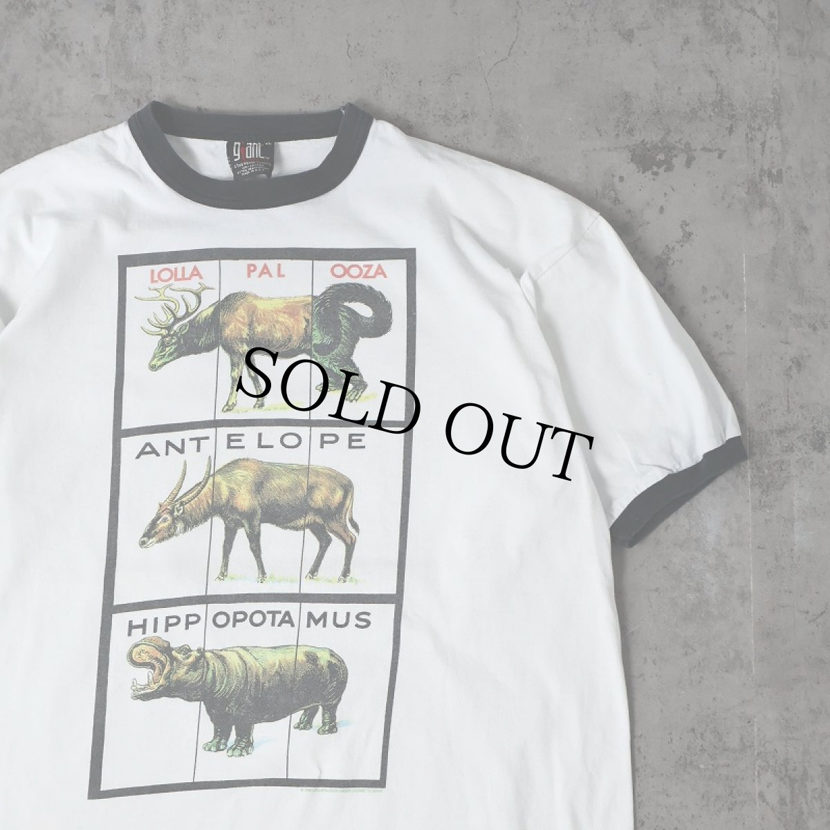 画像1: 90's LOLLAPALOOZA USA製 ロックフェスティバル プリントリンガーTシャツ XL (1)