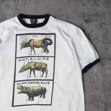 画像1: 90's LOLLAPALOOZA USA製 ロックフェスティバル プリントリンガーTシャツ XL (1)