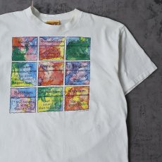 画像1: 90's LAKE STREET SHIRT USA製 宗教プリントTシャツ XL (1)