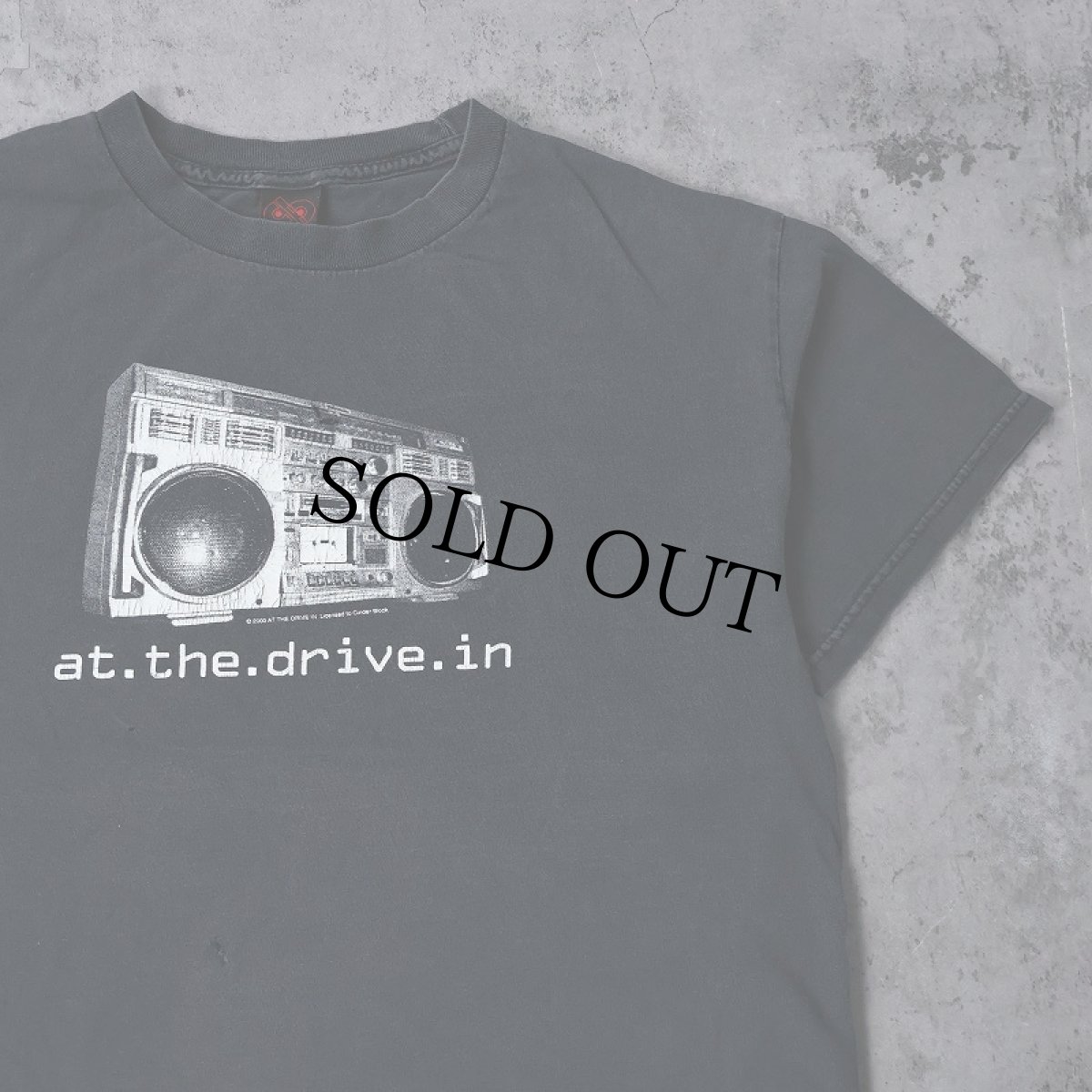 画像1: 2000's At The Drive-In オルタナティブ・ロック・バンド プリントTシャツ BLACK L (1)