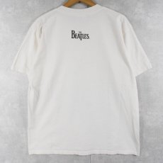 画像2: 90〜2000's THE BEATLES ロックバンドプリントTシャツ L (2)