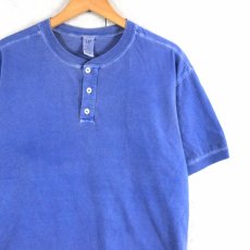 画像1: 90's GAP ヘンリーネックTシャツ  S (1)