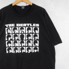 画像1: 90's〜 THE BEATLES ロックバンドプリントTシャツ BLACK XL (1)